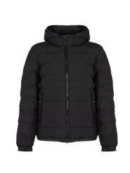 Geox Kurtka "Spherica" | M2629C T2961 | Mężczyzna | Czarny. Czarne kurtki Geox, m, bez wzorów, z poliesteru, z kapturem. W wyprzedaży za 499.00 zł.