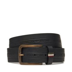 Pasek Męski Aeronautica Militare. Czarne paski Aeronautica Militare, bez wzorów. Za 329.99 zł.