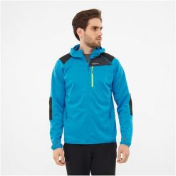 Bluza turystyczna męska Viking Yosemite Man. Niebieskie bluzy z kapturem Viking, l, bez wzorów, z poliesteru, z kapturem. Za 304.35 zł.