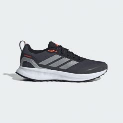 Buty Runfalcon 5 TR Running. Czarne buty do biegania Adidas, bez wzorów, bez zapięcia, do biegania. Za 259.00 zł.