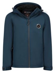 Canadian Peak Kurtka softshellowa "Tamigoglasseak" w kolorze granatowym rozmiar: M. Niebieskie kurtki outdoor i hardshell Canadian Peak, m, bez wzorów, z materiału, bez kaptura. Za 158.10 zł.