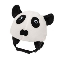 Czapka / nakładka na kask narciarski PANDA. Czarne czapki zimowe CASCO, bez wzorów. Za 25.00 zł.