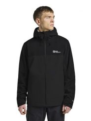 Jack Wolfskin Kurtka softshellowa "Weiltal 2L" w kolorze czarnym rozmiar: M. Czarne kurtki outdoor i hardshell Jack Wolfskin, l, bez wzorów, bez kaptura. Za 340.59 zł.