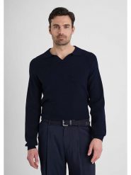 GUIDO MARIA KRETSCHMER Sweter w kolorze granatowym rozmiar: L. Niebieskie swetry nierozpinane GUIDO MARIA KRETSCHMER, l, bez wzorów, bez kołnierzyka, bez ramiączek. Za 154.95 zł.