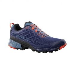 Buty trekkingowe męskie La Sportiva La Akyra Ii Gtx. Fioletowe buty trekkingowe La Sportiva, bez wzorów, z materiału, bez zapięcia, trekkingowe. Za 842.65 zł.