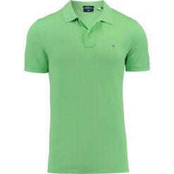 GANT SOLID RUGGER Koszulka polo light green. Koszulki polo marki GANT. Za 299.00 zł.