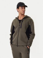 Reebok Bluza Anderson RK25544CCM Zielony Regular Fit. Zielone bluzy Reebok, m, bez wzorów, z syntetyku, bez kaptura. Za 299.99 zł.