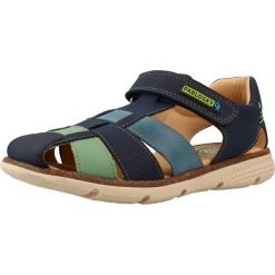 Sandały PABLOSKY 521024P Niebieski. Niebieskie sandały PABLOSKY, ze skóry, bez zapięcia. Za 219.99 zł.