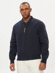 Pepe Jeans Kurtka bomber Ving PM402970 Granatowy Regular Fit. Niebieskie kurtki Pepe Jeans, m, bez wzorów, z bawełny, bez kaptura. Za 479.99 zł.