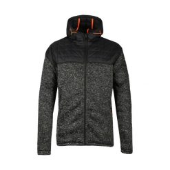 Kurtka hybrydowa męska Aulp Bukai ocieplana z kapturem wygodna czarna. Czarne kurtki narciarskie i snowboardowe Aulp, m, bez wzorów, narciarskie. Za 399.99 zł.