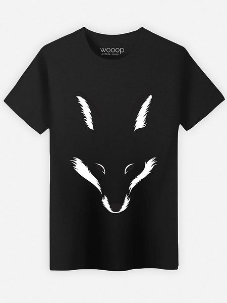 WOOOP Koszulka "Foxy Shape" w kolorze czarnym rozmiar: L. Czarne bezrękawniki Wooop, l, bez wzorów, z bawełny, bez kołnierzyka, bez ramiączek. Za 65.69 zł.