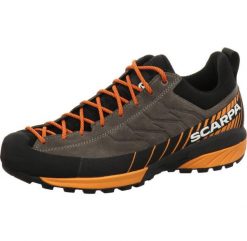 Buty podejściowe męskie turystyczne niskie Scarpa Mescalito. Szare buty turystyczne Scarpa, na lato, bez wzorów, z gumy, bez zapięcia, wspinaczkowe. Za 829.99 zł.