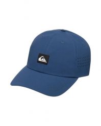 Czapka dla Mężczyzn DECADES NYLON Niebieski. Niebieskie czapki z daszkiem Quiksilver, bez wzorów, z materiału. Za 139.99 zł.