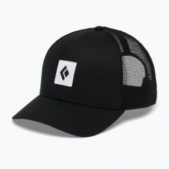 Czapka z daszkiem Black Diamond Trucker. Czarne czapki z daszkiem Black Diamond, bez wzorów. Za 130.46 zł.