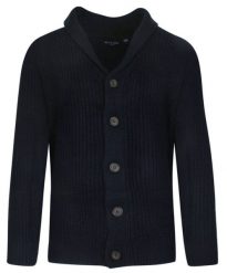 Dziergany Kardigan, Ciemny Granatowy Sweter Zapinany na Guziki, Elegancki -BRAVE SOUL. Niebieskie swetry rozpinane Brave Soul, l, bez wzorów, dziergany, bez kołnierzyka, bez ramiączek. Za 139.00 zł.