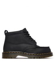 Dr. Martens Trzewiki Lowell Chukka 6 Eye Crazy Horse DM43680001 Czarny. Czarne botki sznurowane Dr. Martens, bez wzorów, ze skóry, bez obcasa, bez zapięcia. Za 989.99 zł.