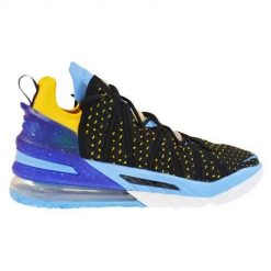 Buty koszykarskie męskie Nike Lebron Xviii Dynasty Minneapolis Lakers. Niebieskie buty do koszykówki Nike, bez zapięcia, do koszykówki. Za 1,113.00 zł.