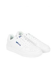Gas Sneakersy "Kevin LTX" | GAM224210 | Kevin LTX | Mężczyzna | Biały. Białe buty sportowe casual Gas, bez wzorów, ze skóry ekologicznej, bez zapięcia. W wyprzedaży za 199.00 zł.