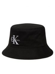 Calvin Klein Jeans Kapelusz Monologo LV04K5017G Czarny. Czarne kapelusze Calvin Klein Jeans, bez wzorów, z bawełny. Za 199.99 zł.