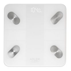 Adler AD 8186 biały. Białe wagi łazienkowe ADLER. Za 70.90 zł.