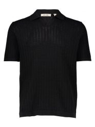 ONLY & SONS Koszulka polo "Onsmoon" w kolorze czarnym rozmiar: L. Czarne koszulki polo Only & Sons, l, bez wzorów, bez kołnierzyka, bez ramiączek. Za 96.14 zł.