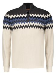 NEW ZEALAND AUCKLAND Sweter w kolorze beżowym rozmiar: M. Brązowe swetry nierozpinane New Zealand Auckland, m, bez wzorów, bez kołnierzyka, bez ramiączek. Za 199.95 zł.
