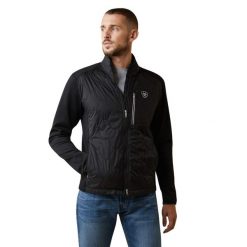 Kurtka Ariat Fusion. Czarne kurtki Ariat, xl, bez wzorów, z materiału, bez kaptura. Za 695.95 zł.