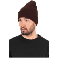 Czapka Flexfit heavyweight long. Brązowe czapki zimowe FLEXFIT, bez wzorów. W wyprzedaży za 35.00 zł.