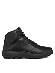 Geox Sneakersy U Nebula + Grip B Ab U46HFB 04654 C9999 Czarny. Czarne buty sportowe casual Geox, bez wzorów, ze skóry, bez zapięcia. Za 499.99 zł.