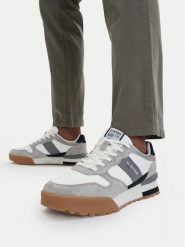 G-Star Raw Sneakersy EO-MILAN-01 Szary. Szare buty sportowe casual G-Star, bez wzorów, ze skóry, bez zapięcia. Za 180.99 zł.
