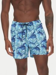 HOM Szorty kąpielowe Tartane 402916 Niebieski Regular Fit. Niebieskie kąpielówki HOM, m, bez wzorów, z syntetyku. Za 299.99 zł.