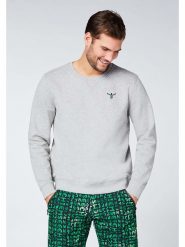Chiemsee Bluza "Eagle Rock" w kolorze szarym rozmiar: S. Szare bluzy Chiemsee, s, bez wzorów, z bawełny, bez kaptura. Za 127.95 zł.
