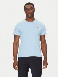 Polo Ralph Lauren T-Shirt Classics 710740727 Błękitny Slim Fit. Niebieskie koszulki polo Polo Ralph Lauren, m, bez wzorów, z bawełny, bez kołnierzyka, bez ramiączek. Za 379.99 zł.