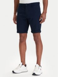 Tommy Jeans Szorty materiałowe Scanton DM0DM22852 Granatowy Slim Fit. Niebieskie szorty Tommy Jeans, m, bez wzorów, z bawełny. Za 289.99 zł.