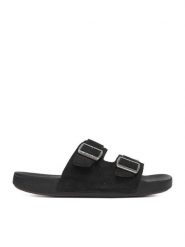 Quiksilver Klapki CWBEO-RAPID-32 MI08 Czarny. Czarne klapki Quiksilver, ze skóry. Za 159.99 zł.