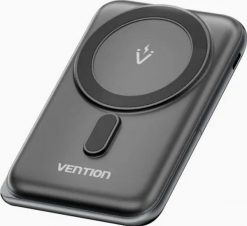 Vention 20W PD 10000 mAh czarny. Czarne powerbanki . Za 129.90 zł.