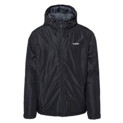 Kurtka narciarska męska Hi-Tec Makito II - czarna, Rozmiar XXL. Czarne kurtki narciarskie i snowboardowe Hi-tec, l, bez wzorów, narciarskie. Za 189.99 zł.