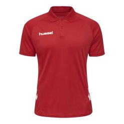 Polo Hummel hmlPROMO. Białe koszulki polo Hummel, m, bez wzorów, bez kołnierzyka, bez ramiączek. W wyprzedaży za 80.00 zł.
