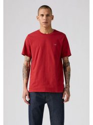 Levi's Koszulka w kolorze czerwonym rozmiar: M. Czerwone bezrękawniki Levi's®, m, bez wzorów, z bawełny, bez kołnierzyka, bez ramiączek. Za 61.02 zł.