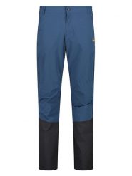 CMP Spodnie trekkingowe w kolorze granatowym rozmiar: 56. Niebieskie spodnie treningowe długie CMP, bez wzorów, z materiału. Za 122.38 zł.