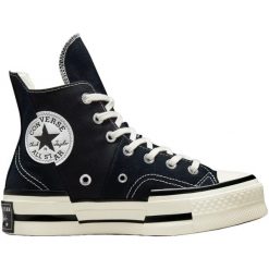 Trampki Converse Chuck 70 Plus, Dla obu płci. Czarne trampki Converse, bez wzorów, bez zapięcia. W wyprzedaży za 403.15 zł.