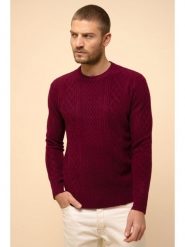 Just Cashmere Sweter w kolorze bordowym rozmiar: XL. Czerwone swetry nierozpinane Just Cashmere, xl, bez wzorów, z kaszmiru, bez kołnierzyka, bez ramiączek. Za 761.99 zł.