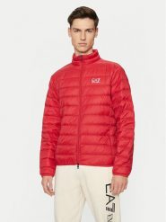 EA7 Emporio Armani Kurtka puchowa 8NPB23 PNGPZ 1461 Czerwony Regular Fit. Czerwone kurtki EA7 Emporio Armani, m, bez wzorów, z puchu, bez kaptura. Za 459.99 zł.