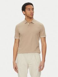 JOOP! Jeans Polo 15 JJJ-17Amare 30046012 Beżowy Modern Fit. Brązowe koszulki polo JOOP! Jeans, l, bez wzorów, z bawełny, bez kołnierzyka, bez ramiączek. Za 279.99 zł.