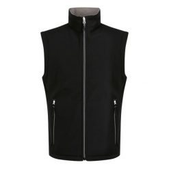 Ocieplana Męska Softshell 2 Warstwy. Czarne kurtki softshell Regatta, l, bez wzorów, z softshellu, bez kaptura. Za 116.99 zł.