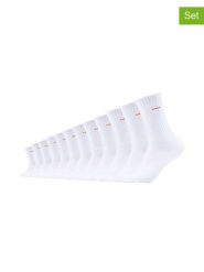 Camano Skarpety (12 par) w kolorze białym do tenisa rozmiar: 39-42. Białe skarpety camano, bez wzorów, z materiału. Za 83.22 zł.