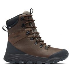 Śniegowce Columbia. Brązowe śniegowce Columbia, bez zapięcia. Za 819.99 zł.