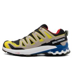 Buty do biegania męskie Salomon Xa Pro 3d V9 Gtx. Czarne buty do biegania Salomon, bez wzorów, z materiału, bez zapięcia, do biegania. Za 823.00 zł.