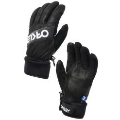 Rękawiczki Zimowe Oakley Factory Winter Glove 2.0. Czarne rękawiczki Oakley, na zimę, bez wzorów. Za 288.99 zł.