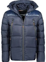 Geographical Norway Kurtka zimowa "Bayou" w kolorze granatowym rozmiar: XXL. Niebieskie kurtki Geographical Norway, na zimę, xxl, bez wzorów, bez kaptura. Za 228.38 zł.